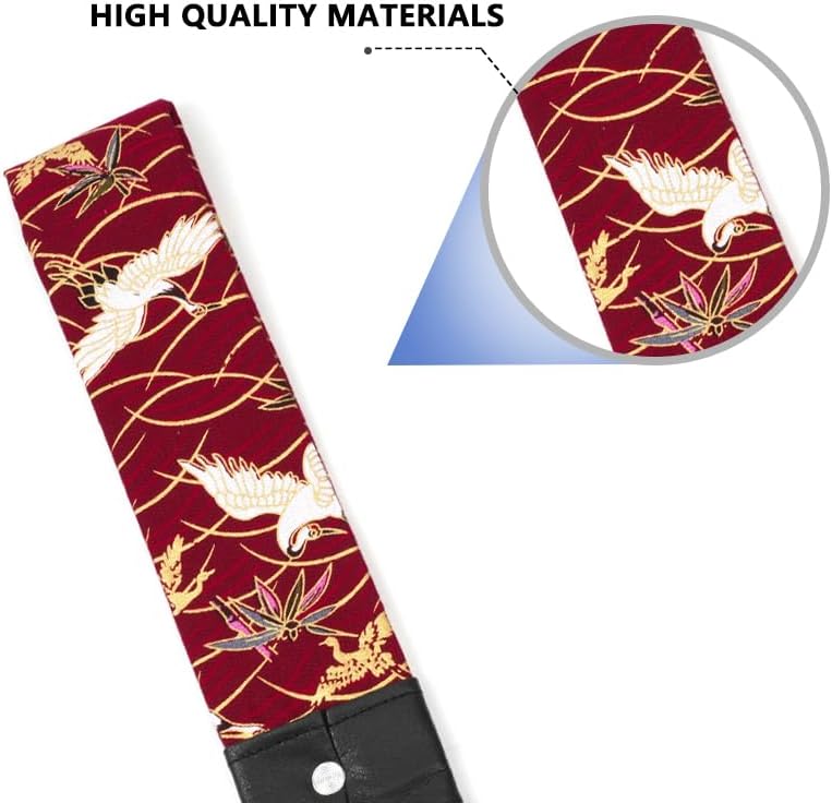 RASTP Racing Tow Strap, Car Modification Sports Trailer Belt Fit for Front or Rear Front Bumper Decorative (Cents Crane Red) - Image 2